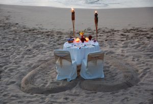 candlelitbeachdinnerstlucia